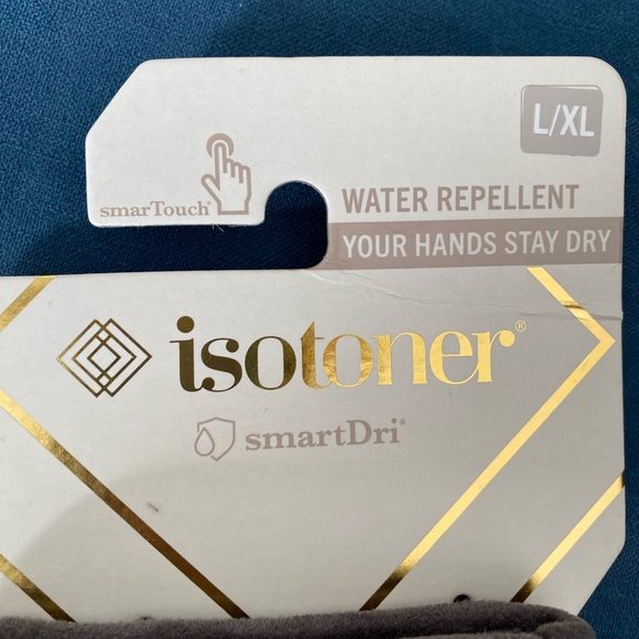 Isotoner NWT water repellent size Large - Picture 2 of 4